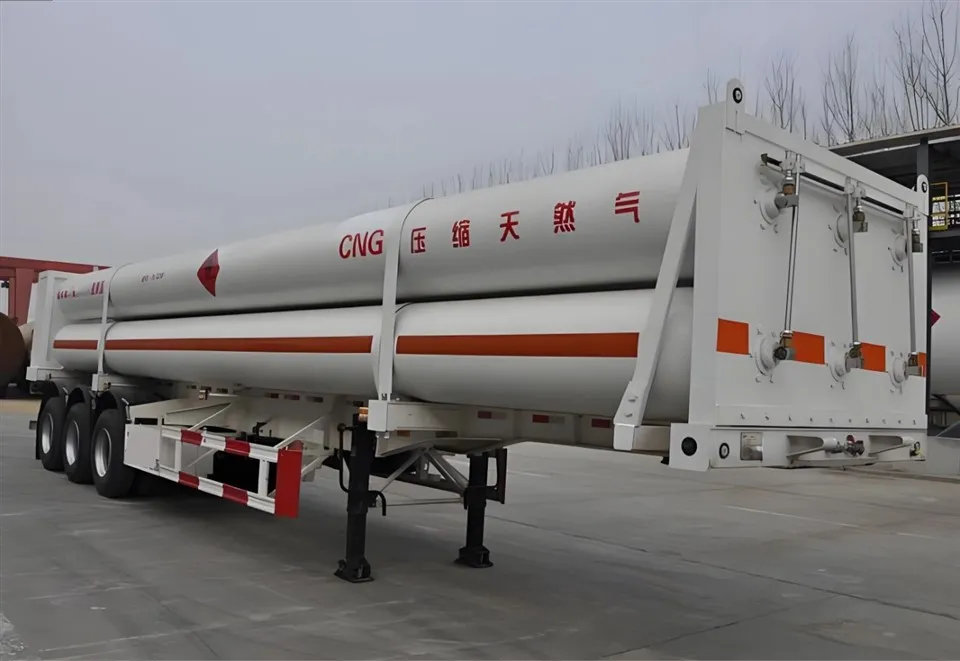CNG Tube Bundle Container Semi Trailer